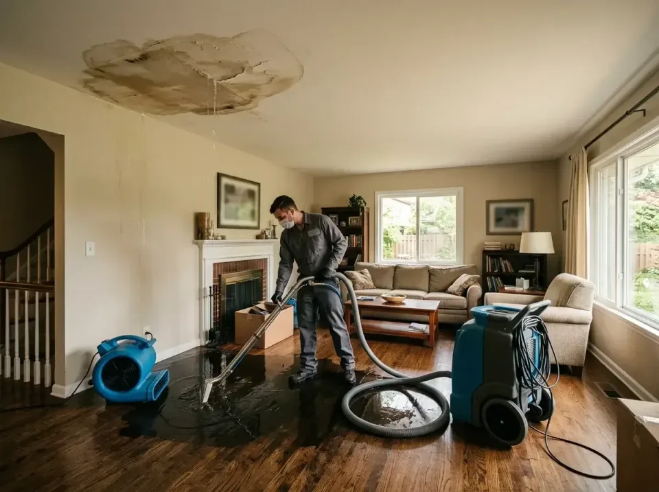 attic-pipe-burst-ceiling-drip-008 — frequently asked questions, Water Damage Restoration & Carpet Care in Tifton, GA